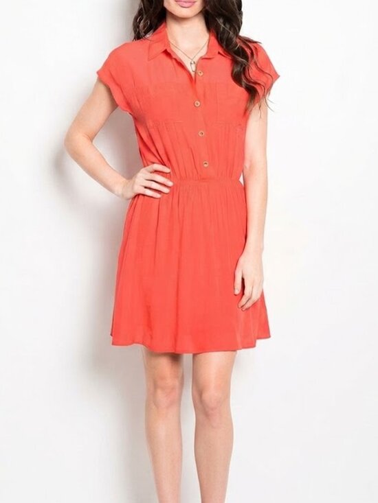 entro Dresses & Skirts - *Clearance* Entro Orange Dress